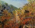 The Valley of Sasso Sunshine Claude Monet